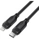 Дата кабель USB 2.0 AM to Lightning 2.0m 30 W TPU black Acefast (6974316286288) Дата кабель USB 2.0 AM to Lightning 2.0m 30 W TPU black Acefast (6974316286288)