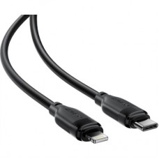 Дата кабель USB 2.0 AM to Lightning 2.0m 30 W TPU black Acefast (6974316286288) - Фото