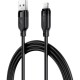 Дата кабель USB 2.0 AM to Lightning 2.0m 2.4A TPE black Acefast (6974316286271) Дата кабель USB 2.0 AM to Lightning 2.0m 2.4A TPE black Acefast (6974316286271)