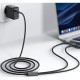 Дата кабель USB-C to 2xUSB-C 1.2m 100 W nylon black Acefast (6974316285120) Дата кабель USB-C to 2xUSB-C 1.2m 100 W nylon black Acefast (6974316285120)