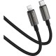 Дата кабель USB 2.0 AM to Lightning 1.2m 30 W nylon black Acefast (6974316285410) Дата кабель USB 2.0 AM to Lightning 1.2m 30 W nylon black Acefast (6974316285410)