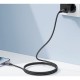 Дата кабель USB 2.0 AM to Lightning 1.2m 30 W nylon black Acefast (6974316285410) Дата кабель USB 2.0 AM to Lightning 1.2m 30 W nylon black Acefast (6974316285410)