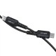 Дата кабель USB-C to Lightning 1.8m 30W 3A nylon black Acefast (6974316281306) Дата кабель USB-C to Lightning 1.8m 30W 3A nylon black Acefast (6974316281306)