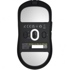 Мышка Hator Quasar 3 Ultima 8K Wireless/Bluetooth/USB Black (HTM762) - Фото