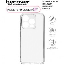 Чехол для мобильного телефона BeCover Nubia V70 Design Transparancy (713563) Чехол для мобильного телефона BeCover Nubia V70 Design Transparancy (713563) - Фото