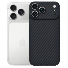 Чехол для мобильного телефона BeCover FIBRA Carbonite MagSafe Apple iPhone 17 Pro Max Black (715410)