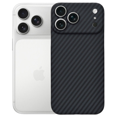 Чехол для мобильного телефона BeCover FIBRA Carbonite MagSafe Apple iPhone 17 Pro Max Black (715410)