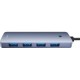 Концентратор Baseus USB 3.0 to 4xUSB 3.0 + USB-C gray (B0005280B811-01) Концентратор Baseus USB 3.0 to 4xUSB 3.0 + USB-C gray (B0005280B811-01)