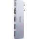 Концентратор Baseus USB-C 5-in-1 3xUSB 3.0 + 1xUSB-C 40Gbps + 1xHDMI 4K30Hz gray (B00052801811-04)
