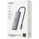 Концентратор Ugreen USB-C 5-in-1 3xUSB-A + 1xUSB-C PD100W + DisplayPort 4K60Hz black (75642)