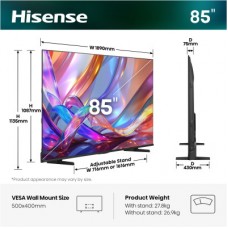 Телевізор Hisense 85E7S - Фото