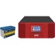 Источник бесперебойного питания SVC XL-1200 1200VA/1000W+LiFePO4 12.8V 100Ah (XL-1200+12.8V 100Ah)