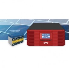 Джерело безперебійного живлення SVC XL-1200 1200VA/1000W+LiFePO4 12.8 V 100 Ah (XL-1200+12.8V 100Ah) - Фото
