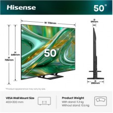 Телевізор Hisense 50E8S - Фото