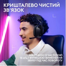 Навушники Logitech G321 Lightspeed Black (981-001563) - Фото