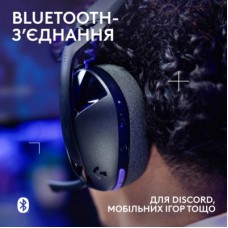 Навушники Logitech G321 Lightspeed Black (981-001563) - Фото