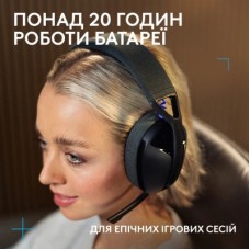 Навушники Logitech G321 Lightspeed Black (981-001563) - Фото