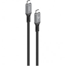 Дата кабель USB-C to USB-C 0.3m USB4 240W 8K60Hz 40Gbps Cablexpert (CCBP-USB4-CMCM240-0.3M)