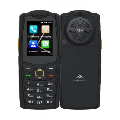 Кнопковий телефон AGM M7 1/8Gb Black (Клавіатура з кирилицею)