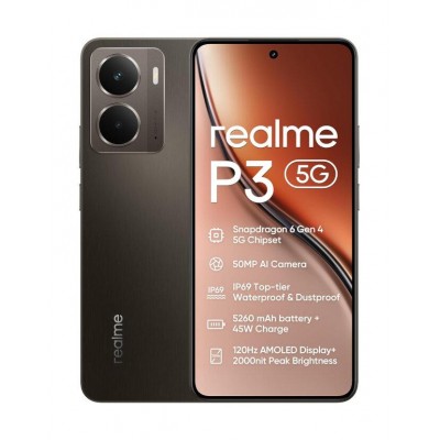 Смартфон realme P3 12/512GB Gray EU
