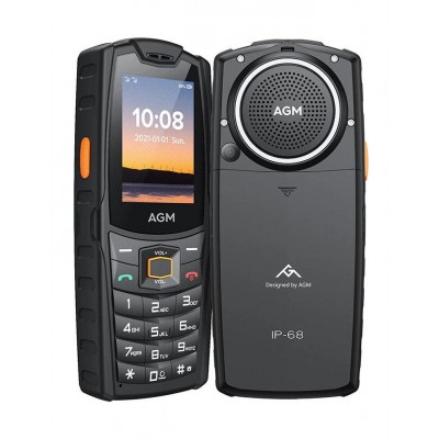Кнопковий телефон AGM m6 4G LTE black ru keyboard