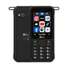 Кнопочный телефон AGM M11 4G Black (клавиатура с кириллицей)
