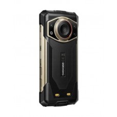 Смартфон DOOGEE Fire 7 Ultra 8/256GB Obsidian Gold + Док Станція + Навушники - Фото