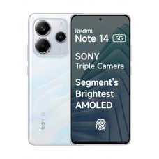 Смартфон Xiaomi Redmi Note 14 5G 8/256GB white Adapter (No NFC)