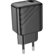 Зарядний пристрій HOCO CS21A USB 18 W QC 3.0 black (6942007609883) - Фото