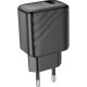 Зарядний пристрій HOCO CS21A USB 18 W QC 3.0 black (6942007609883) Зарядний пристрій HOCO CS21A USB 18 W QC 3.0 black (6942007609883)