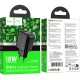 Зарядний пристрій HOCO CS21A USB 18 W QC 3.0 black (6942007609883) Зарядний пристрій HOCO CS21A USB 18 W QC 3.0 black (6942007609883)