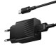Зарядний пристрій BOROFONE BAS71A USB + cable USB to USB-C 2.1 A black (6941991122613)