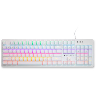 Клавиатура Thunderobot K104 Red Switch USB UA White (6932066308162)