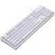 Клавиатура Thunderobot K104 Red Switch USB UA White (6932066308162)