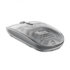 Мышка Havit MS62WB Pro Wireless Transparent Gray (6939119045128) - Фото