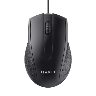 Мишка Havit MS80 USB Black (6939119036607)