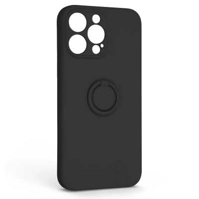 Чохол для мобільного телефона Armorstandart Icon Ring Apple iPhone 14 Pro Max Black (ARM68718)
