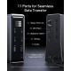 Концентратор Anker USB-C 14-in-1 Dual Display 160W black (A83B63A1) Концентратор Anker USB-C 14-in-1 Dual Display 160W black (A83B63A1)