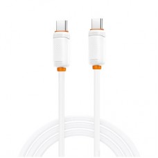 Дата кабель USB-C to USB-C 1.0m 60w white XO (NB-Q302B-CC.white) - Фото