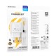 Зарядное устройство BOROFONE 1xUSB QC3.0 18W + cable UAB-A to USB-C BAS42A white (6941991113802)
