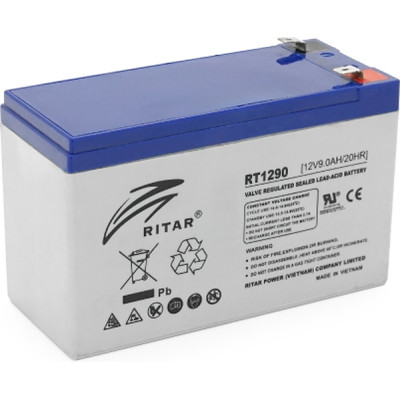 Батарея до ДБЖ Ritar RT1290, 12 V 9.0 Ah (RT1290 Q12)