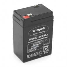Батарея до ДБЖ Wimpex 6 V 6 Ah (Wimpex WX-660) - Фото