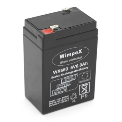 Батарея до ДБЖ Wimpex 6 V 6 Ah (Wimpex WX-660)