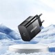 Зарядное устройство Essager USB-C PD20W + cable USB-C to USB-C 60W black (E20JSB1-SYTT1-T)