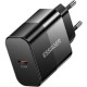 Зарядний пристрій Essager USB-C PD30W + cable USB-C to USB-C 60 W black (E30JSB1-SYTT1-T)