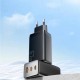 Зарядное устройство Essager 2xUSB-C + 1xUSB PD67W QC4.0 FCP GaN black (ECT67W-LJB01-Z)