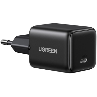 Зарядное устройство Ugreen X513 USB-C PD30W QC4.0 GaN black (65007)