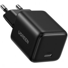Зарядний пристрій Ugreen X513 USB-C PD30W QC4.0 GaN black (65007) - Фото