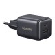 Зарядний пристрій Ugreen X514 1xUSB-C PD20W + 1xUSB GaN black (65737)