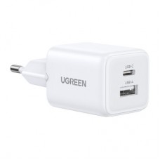 Зарядное устройство Ugreen X514 1xUSB-C PD20W + 1xUSB GaN white (65006)